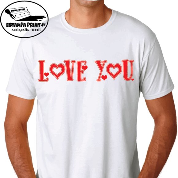 I LOVE YOU T- SHIRT UNISEX VALENTINE'S DAY - Picture 1 of 1